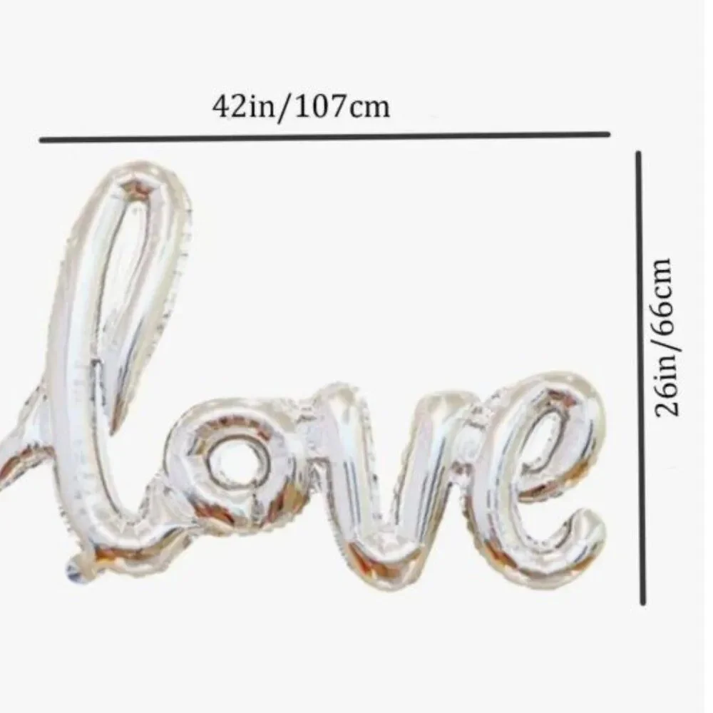 NWT, Love Foil Balloon